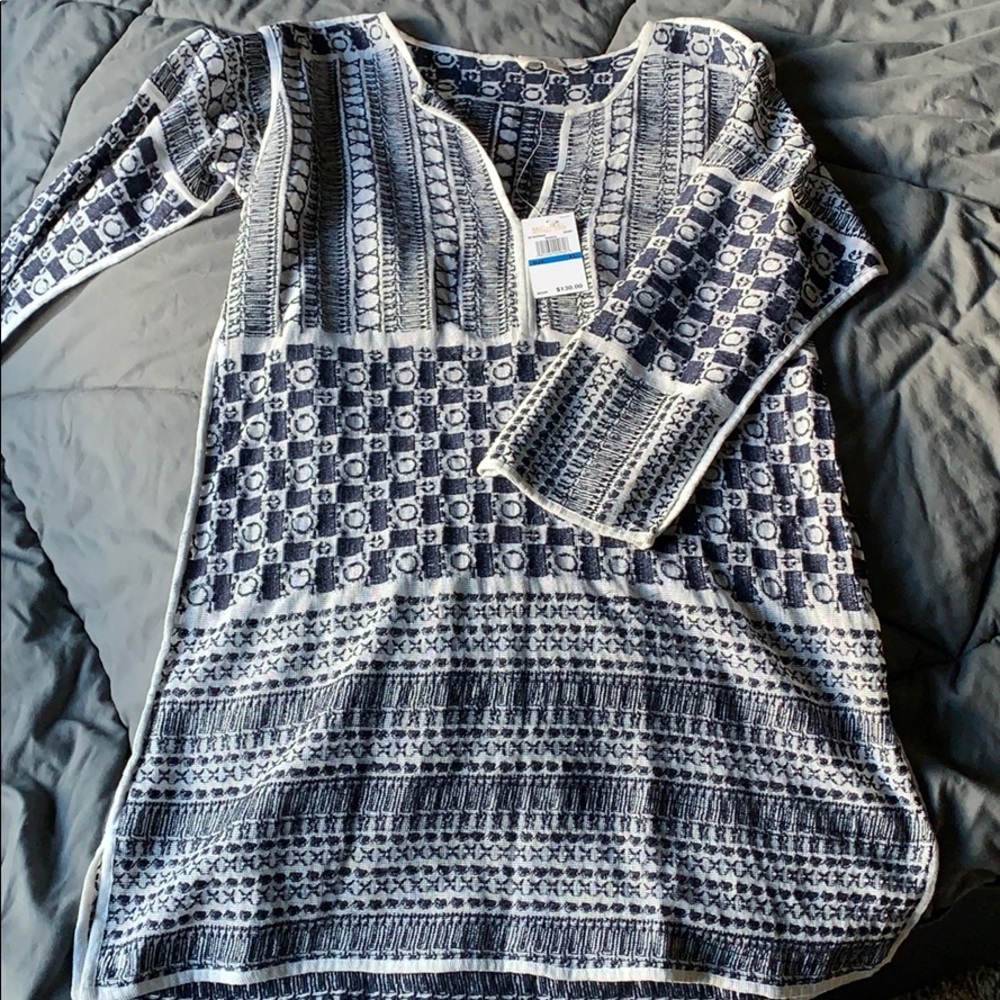 Michael Kors long shirt with 3/4 length sleeve